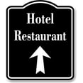 thumbnail image 1 of Kitchen Right Arrow BLACK Aluminum Composite Sign, 20"24", 1 of 4