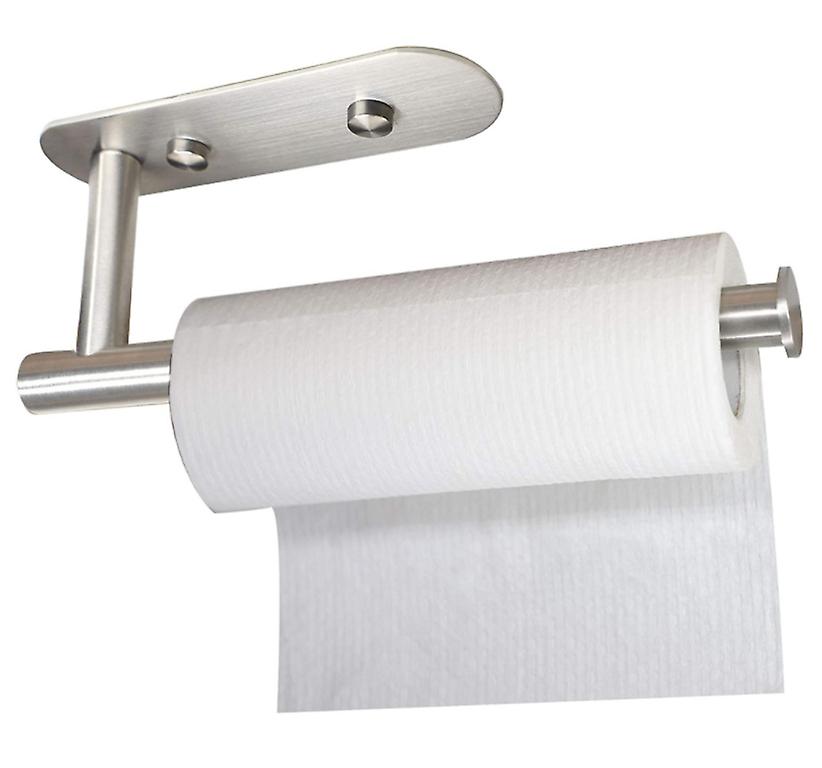 Kitchen Roll Holder Stainless Steel Paper Towel Rack Toilet Paper Towel