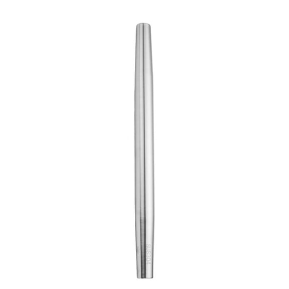 Kitchen Rolling Pin for Dumpling Dough Pressing Stainless Steel Rolling Stick Metal Dough Roller for Baking and Crêpe Making Chefs’ Tool
