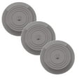 thumbnail image 1 of Kitchen Round Silicone Sink Stopper [Grey] 3Pcs， 15Cm Silicone Rubber Kitchen Strainer Stopper Water Drain Tub Cover Mat Ath Tub Stopper for Drain, 1 of 7