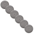 thumbnail image 1 of Kitchen Round Silicone Sink Stopper [Grey] 6Pcs， 15Cm Silicone Rubber Kitchen Strainer Stopper Water Drain Tub Cover Mat Ath Tub Stopper for Drain, 1 of 7
