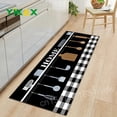 thumbnail image 1 of Kitchen Rug Mat Bath Carpet Floor Mat Washable Bathroom Carpet Home Entrance Doormat Anti-Slip Bedroom Lounge Rug 40x120, 1 of 6