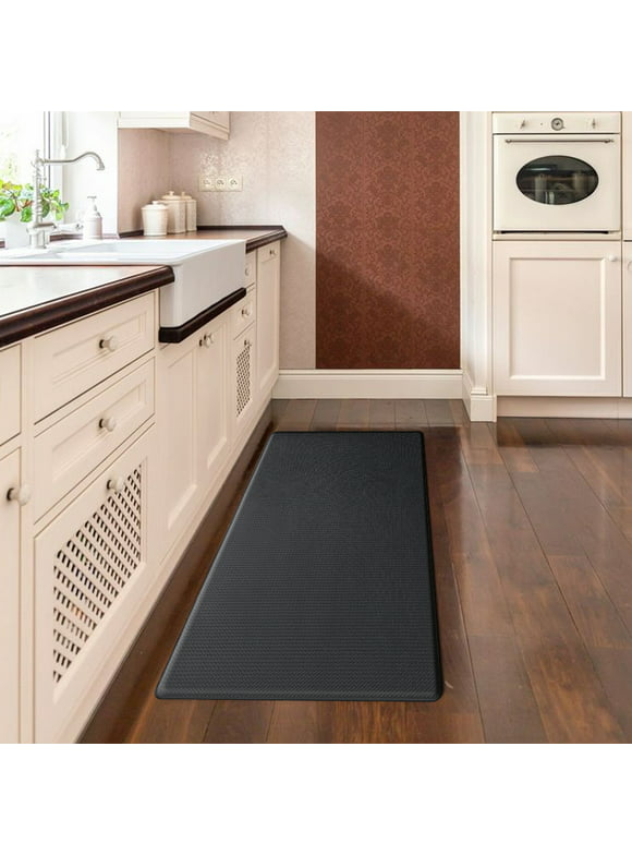 Kitchen Rug Mat Cushioned Anti-Fatigue Standing Comfort Mat for Kitchen, Office & Garage, Washable, Stain-Resistant Mat17.7"x29.5" / 17.7"x47.2" / 17.7"x59"