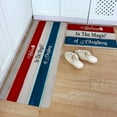 thumbnail image 1 of Kitchen Rug Mat Merry Christmas Rustic Wood, Set of 2, Anti-Fatigue Non-Skid Washable Kitchen Runner Rugs, Winter Farmhosue Striped Soft Comfort Rug for Kitchen, Floor Home, Front of Sink, Laundry, 1 of 6