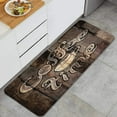 thumbnail image 1 of Kitchen Rug,Modern Coffee Time Grunge Back Print,Waterproof Non Skid Washable Soft Kitchen Mat Comfort Floor Mats Rugs, 1 of 3