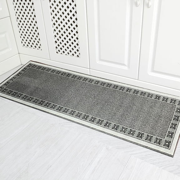 Kitchen Rug Non-Skid Kitchen Runner Non-Slip Rug for Kitchen Floor with Rubber Backing Kitchen Mat Low Profile (20" x 59")