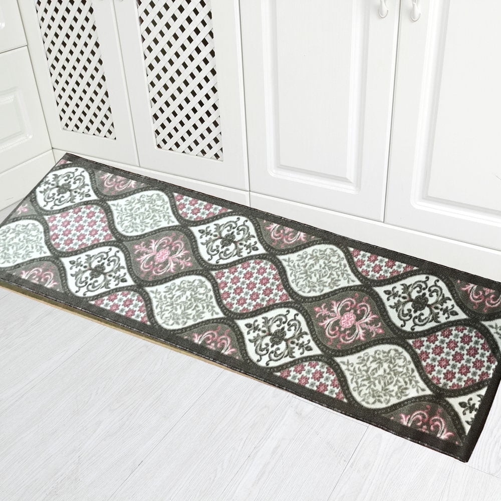 Kitchen Rug NonSkid Runner Kitchen Mat NonSlip Rug for Kitchen Floor with Rubber Backing