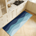 thumbnail image 1 of Kitchen Rug Runner Rugs Washable Non Slip Comfort Room Laundry Carpet for Sink, Laundry, Office, Bath, Living Room, Navy 20x47 Inch, 1 of 7