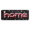 thumbnail image 1 of Kitchen Rug Set of 2 Anti Fatigue Christmas Kitchen Mats for Floor,Home Winter Snowflake Welocme Christmas Kitchen Floor Mat for Bathroom,Room Cook (47x17+30x17 Inches), 1 of 7