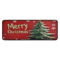 thumbnail image 1 of Kitchen Rug Set of 2 Anti Fatigue Christmas Kitchen Mats for Floor,Red Christmas Winter Rustic Tree Rugs for Kitchen Floor for Bathroom,Room Bedroom (47x17+30x17 Inches), 1 of 1
