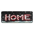 thumbnail image 1 of Kitchen Rug Set of 2 Anti Fatigue Christmas Kitchen Mats for Floor,Winter Christmas Snowflake Home Kitchen Floor Mats for Bathroom,Room Cooking (47x17+30x17 Inches), 1 of 7