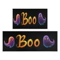 thumbnail image 1 of Kitchen Rug Set Of 2 Anti Fatigue Kitchen Mats for Floor,Halloween Scary Ghost Boo Spooky Kitchen Rugs and Mats for Bathroom,Room Bedroom (47x17+30x17 Inches), 1 of 7