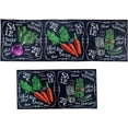 thumbnail image 1 of Kitchen Rug Set of 2, Farmhouse Kitchen Rug, Sunflower Kitchen Mat,Kitchen Rugs and Mats Non Skid Washable 16 x 31.5 in +16 x 47.3 in (Vegetable Rugs-1), 1 of 6