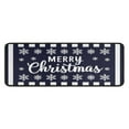 thumbnail image 1 of Kitchen Rug Set of 2 Non Skid Christmas Kitchen Mats for Floor,Winter Snowflake Merry Christmas Kitchen Rugs and Mats for Bathroom,Room Outdoor (47x17+30x17 Inches), 1 of 1