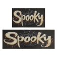 thumbnail image 1 of Kitchen Rug Set Of 2 Non Slip Kitchen Mats for Floor,Happy Halloween Spooky Trick or Treat (15)Kitchen Floor Mat for Bathroom,Room Bath (47x17+30x17 Inches), 1 of 7