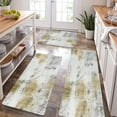 thumbnail image 1 of Kitchen Rug and Mat, Yamaziot Abstract Kitchen Runner Rug Set of 3, Non Slip Waterproof Farmhouse Mat for Hallway Floor, Laundry Room, 1 of 6