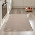 thumbnail image 1 of FEELHOME Kitchen Rugs 20"x32" Non-Slip Absorbent Kitchen Floor Mats Geometric Kitchen Mat Washable Small Throw Rug for Kitchen Decor, Brown, 1 of 7