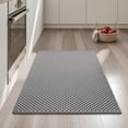 thumbnail image 1 of FEELHOME Kitchen Rugs 20"x32" Non-Slip Absorbent Kitchen Floor Mats Geometric Kitchen Mat Washable Small Throw Rug for Kitchen Decor, Dark Gray, 1 of 7