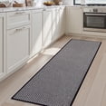 thumbnail image 1 of FEELHOME Kitchen Rugs 20"x47" Non-Slip Absorbent Kitchen Floor Mats Geometric Kitchen Mat Washable Small Throw Rug for Kitchen Decor, Black, 1 of 7