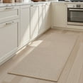 thumbnail image 1 of FEELHOME Kitchen Rugs 20"x47" Non-Slip Absorbent Kitchen Floor Mats Geometric Kitchen Mat Washable Small Throw Rug for Kitchen Decor, Beige, 1 of 7