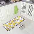 thumbnail image 1 of Kitchen Rugs Cute Sloths On The Yellow Lemons Design Non-Slip Soft Kitchen Mats Bath Rug Runner Doormats Carpet for Home Decor, 39" X 20", 1 of 5