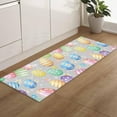 thumbnail image 1 of Kitchen Rugs, Easter Eggs Spring Flowers Non Slip Runner Rug Mat for Floor, Kitchen, Bedside, Sink, Office, Laundry, 15.7"X47.2", 1 of 5