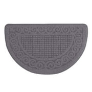 Kitchen Rugs,Half Round Non-Slip Kitchen Bathroom Toilet Doormat,Kitchen Mats, Half Moon Round Kitchen Rugs Carpet,Anti Skid Absorbent Floor Rug Mat for Kitchen Doorway Floors Accessories