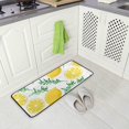 thumbnail image 1 of Kitchen Rugs Lemon and Rosemary Design Non-Slip Soft Kitchen Mats Bath Rug Runner Doormats Carpet for Home Decor, 39" X 20", 1 of 5