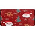 thumbnail image 1 of Kitchen Rugs Lovely Christmas Santa Design Non-Slip Soft Kitchen Mats Bath Rug Runner Doormats Carpet for Home Decor, 39" X 20", 1 of 5