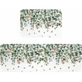 thumbnail image 1 of Kitchen Rugs and Mats,Green Eucalyptus Watercolor Leaves Berry 2 Piece Anti Fatigue Area Runner Rug Set Comfort Standing Floor Mat,Summer Plant White Non Slip Absorbent Doormats for Laundry/Bathroom, 1 of 6