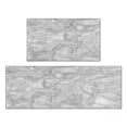 thumbnail image 1 of Kitchen Rugs and Mats Non Skid Washable Marble Gray and White Kitchen Mat and Rug Set,Floor Cushion Waterproof Rug,Rubber Backed Area Rugs for Kitchen Laundry, 1 of 7