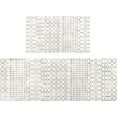 thumbnail image 1 of Kitchen Rugs and Mats Non Skid Washable Set of 2,Boho Moroccan Modern Farmhouse Faded Bohemian Runner Rug with Rubber Backing for Kitchen Decor and Accessories (Off-White 17"x47"+17"x30"), 1 of 6