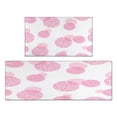 thumbnail image 1 of Kitchen Rugs and Mats Non Skid Washable Spring Floral Dalia Summer Kitchen Mat and Rug Set,Floor Cushion Absorbent Rug,Rubber Backed Area Rugs for Kitchen Laundry, 1 of 7