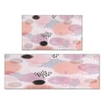 thumbnail image 1 of Kitchen Rugs and Mats Non Skid Washable Spring Floral Dalia Summer Kitchen Mat and Rug Set,Floor Cushion Absorbent Rug,Rubber Backed Area Rugs for Kitchen Laundry, 1 of 7