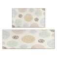 thumbnail image 1 of Kitchen Rugs and Mats Non Skid Washable Spring Floral Dalia Summer Kitchen Mat and Rug Set,Floor Cushion Absorbent Rug,Rubber Backed Area Rugs for Kitchen Laundry, 1 of 7