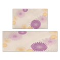 thumbnail image 1 of Kitchen Rugs and Mats Non Skid Washable Spring Flowers Floral Kitchen Mat and Rug Set,Floor Cushion Absorbent Rug,Rubber Backed Area Rugs for Kitchen Laundry, 1 of 7