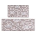 thumbnail image 1 of Kitchen Rugs and Mats Non Skid Washable Spring Flowers Floral Kitchen Mat and Rug Set,Floor Cushion Absorbent Rug,Rubber Backed Area Rugs for Kitchen Laundry, 1 of 7