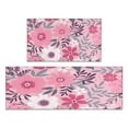 thumbnail image 1 of Kitchen Rugs and Mats Non Skid Washable Spring Flowers Leaf Kitchen Mat and Rug Set,Floor Cushion Absorbent Rug,Rubber Backed Area Rugs for Kitchen Laundry, 1 of 7