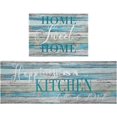 thumbnail image 1 of Kitchen Rugs and Mats Non Skid Washable Summer Themed Kitchen Mat and Rug Set,Home Sweet Home Waterproof Rug,Rubber Backed Area Rugs for Kitchen Sink,Laundry Room,Indoor,Holiday Kitchen Rugs, 1 of 6