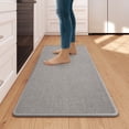 thumbnail image 1 of Kitchen Rugs and Mats Non Slip Washable, 17"x47" Gray Absorbent Runner Rugs for Kitchen, Front of Sink, Kitchen Mats for Floor，Easy to Clean and Maintain Kitchen Floor mat, 1 of 8