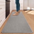 thumbnail image 1 of Kitchen Rugs and Mats Non Slip Washable, 17"x59" Gray Absorbent Runner Rugs for Kitchen, Front of Sink, Kitchen Mats for Floor，Easy to Clean and Maintain Kitchen Floor mat, 1 of 8