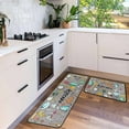 thumbnail image 1 of Kitchen Rugs and Mats Set of Set of 2s Non-Skid Washable Non-Slip Backing Anti Fatigue Kitchen Mat Microfiber Kitchen Runner Rugs for Home Kitchen 17"x47.2"+17"x23.6", 1 of 7