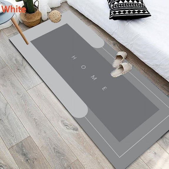Kitchen Rugs Nordic Non-Slip Floor Mat Carpet Entrance Doormat Hallway Absorbent Washable for Living Room Bathroom Home Decor
