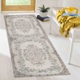 thumbnail image 1 of Kitchen Rugs, Oushak Rugs, Vintage Style Rug, Area Rug, Large Rug, Farmhouse Rugs, Gray Rug, Modern Rugs, Salon Rugs, Step Rug, Small Rugs, 2.6'x9.2' - 80x280 cm, 1 of 8