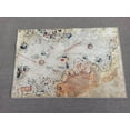 thumbnail image 1 of Kitchen Rugs, Piri Reis Rugs, Antique Map Rug, Map Rugs, Piri Reis Map Rugs, Office Rugs, Salon Rugs, Front Door Rugs, Non Slip Rug, 3.9'x5.9' - 120x180 cm, 1 of 9
