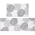 thumbnail image 1 of Kitchen Rugs Set of 2 Anti Fatigue Kitchen Mats for Floor, Boho Non-Slip Rubber Washable Kitchen Rugs, Cushioned Standing Mat, Floral Kitchen Rugs 17'' x 47'' + 17'' x 30'', 1 of 6