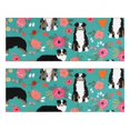 thumbnail image 1 of Kitchen Rugs Sets Of 2,Australian Shepherd Dog and Flower Anti Fatigue Kitchen Mat Rugs Non Slip Washable,Decorative Kitchen Floor Mats for Kitchen,Sink,Laundry,17"X47", 1 of 5
