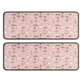 thumbnail image 1 of Kitchen Rugs Sets Of 2,Ballerina Unicorn Princess Pattern Anti Fatigue Kitchen Mat Rugs Non Slip Washable,Decorative Kitchen Floor Mats for Kitchen,Sink,Laundry,17"x47"+17"x47", 1 of 5
