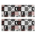 thumbnail image 1 of Kitchen Rugs Sets Of 2,Baseball Patchwork Pattern Anti Fatigue Kitchen Mat Rugs Non Slip Washable,Decorative Kitchen Floor Mats for Kitchen,Sink,Laundry,17"X47", 1 of 5