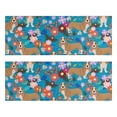 thumbnail image 1 of Kitchen Rugs Sets Of 2,Basset Hound Dog and Flower-1 Anti Fatigue Kitchen Mat Rugs Non Slip Washable,Decorative Kitchen Floor Mats for Kitchen,Sink,Laundry,17"X47", 1 of 5